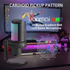 میکروفون استودیویی یانمای مدل GM7 RGB
